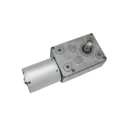 微型减速电机12V24V猫砂盆咖啡机370马达蜗轮蜗杆齿轮箱 减速电机