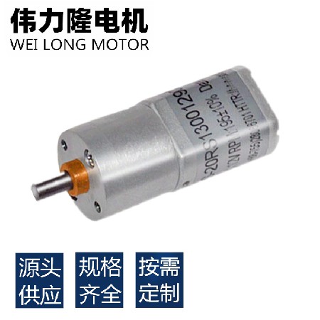 深圳厂家供应 20RS130直流减速电机 12V24V微型直流齿轮减速电机