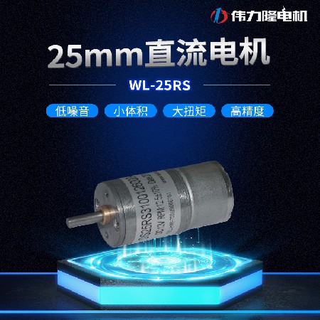 25mm直流电机美容仪器咖啡机适用微型电机 310减速马达奶粉搅拌器