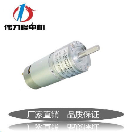 微型减速电机WL-30RS395用电动工具 低噪音减速电机 微型齿轮减