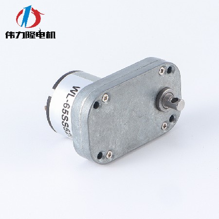 L形微型直流电机 有刷猫砂盆马达蜗轮蜗杆咖啡机减速电机齿轮箱