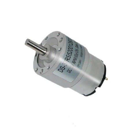 厂家供应37mm微型直流减速电机 6V12V24V售货机 齿轮减速520马达
