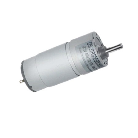厂家供应6V12V24V售货机 37mm齿轮减速555马达 微型直流减速电机